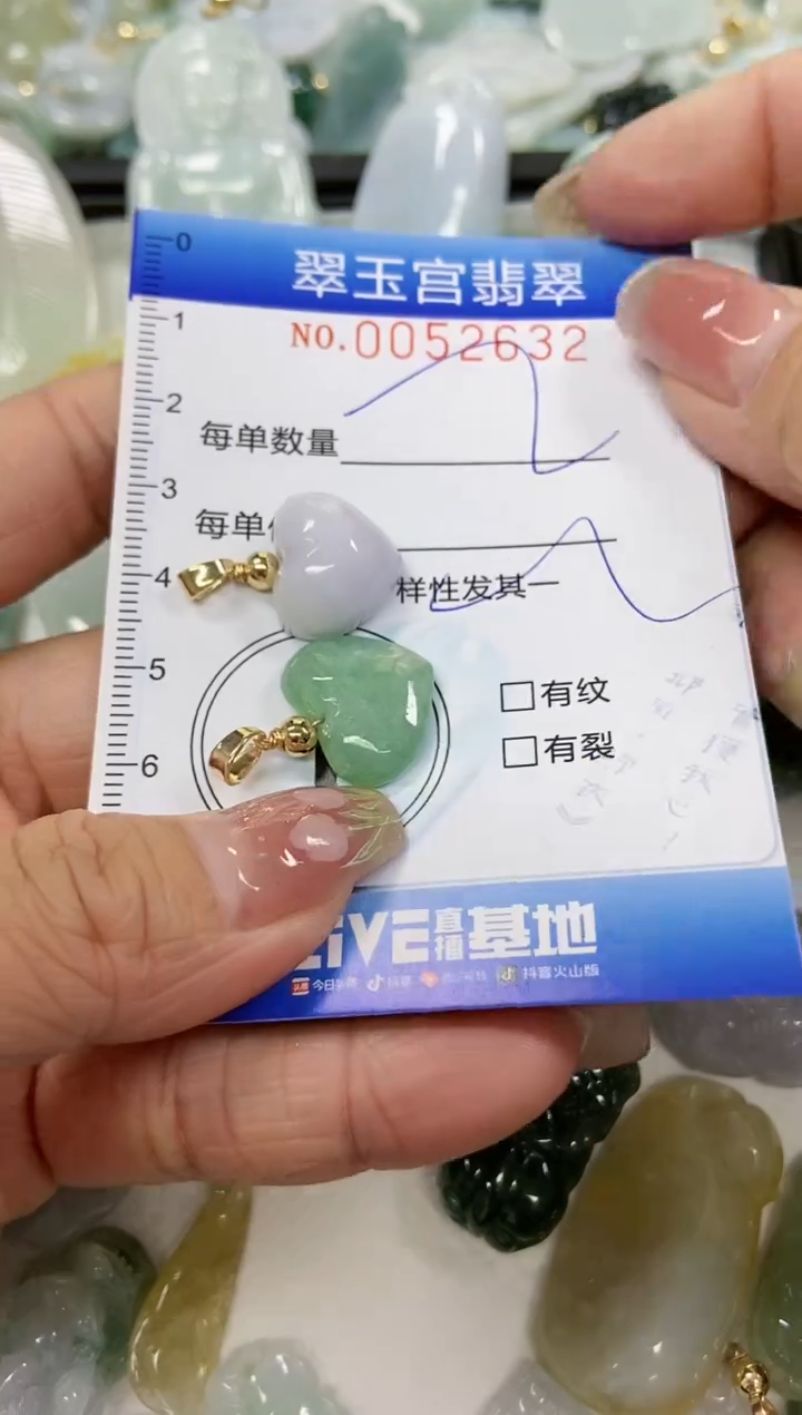 【闪购商品】翡翠颈饰未镶嵌闪购0052632