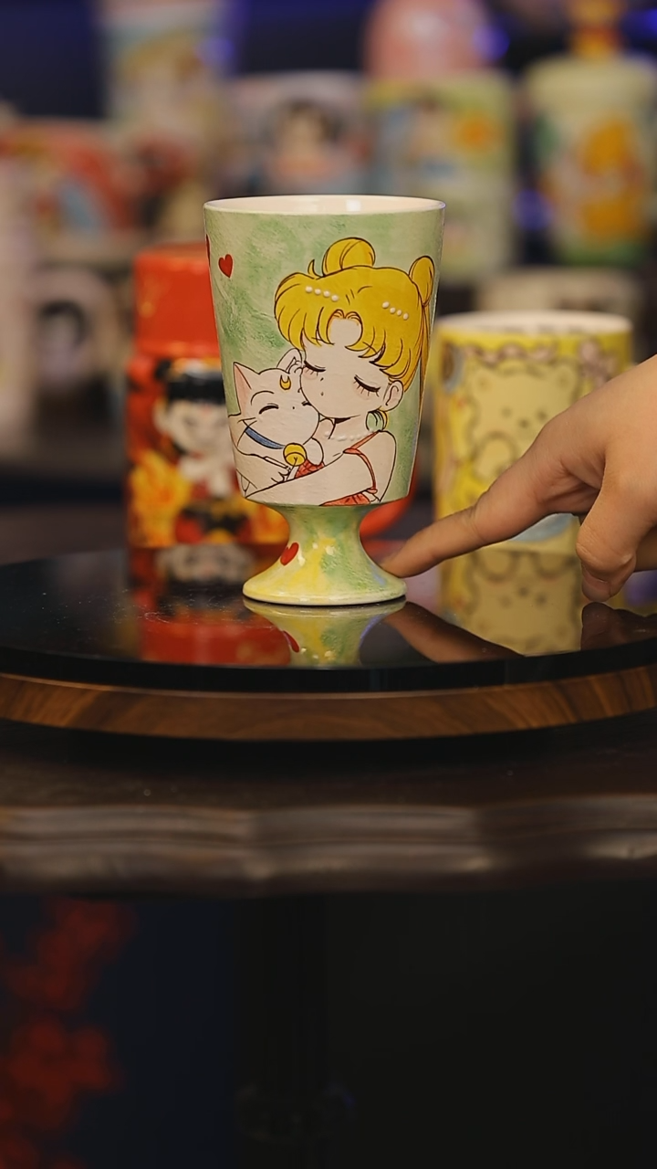 【闪购商品】摆件景德镇釉下彩绘设计师款式陶瓷