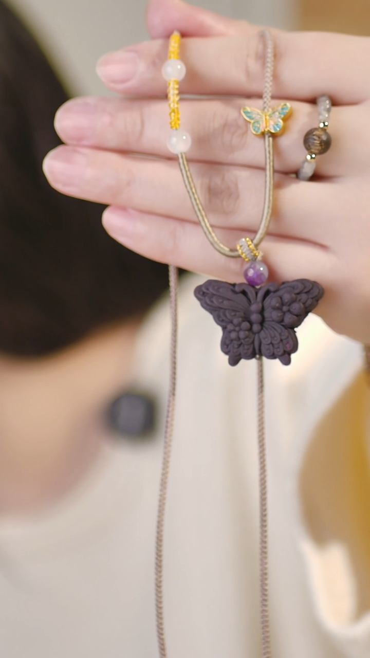 泥塑（紫气东来-蝴蝶合香）