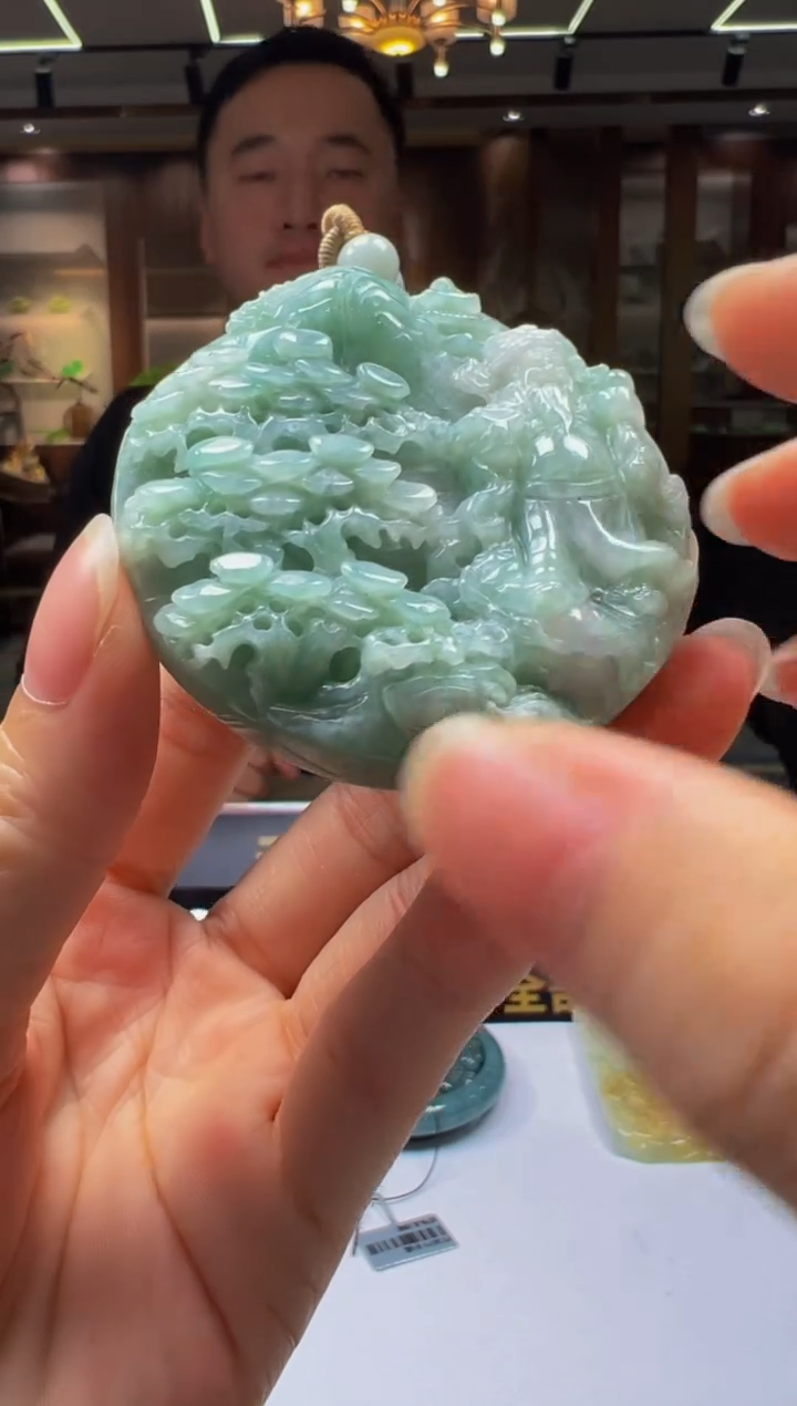 定制翡翠未镶嵌Q2025-6-23-9
