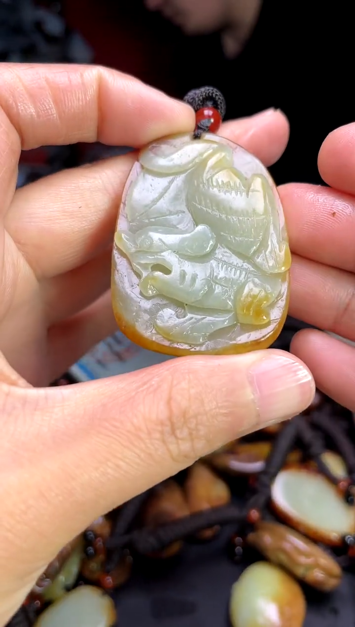 【闪购商品】和田玉颈饰未镶嵌1