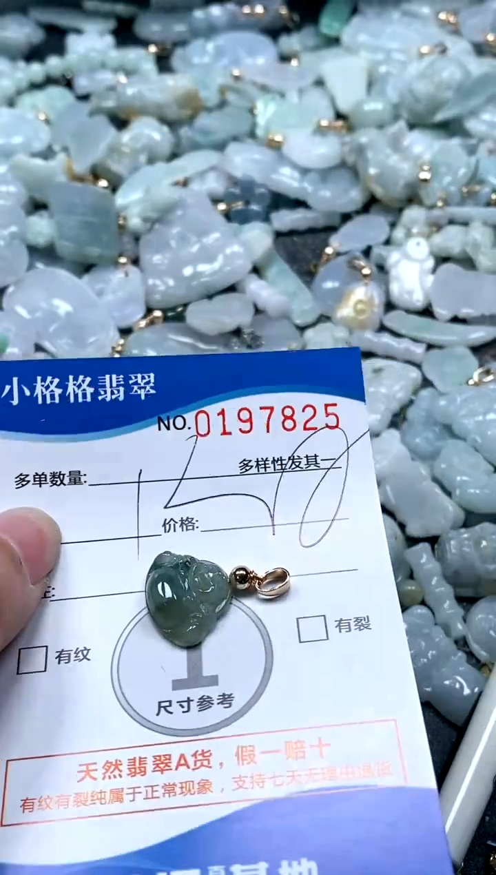 【闪购商品】翡翠颈饰未镶嵌闪购商品0197825