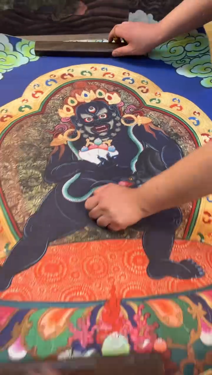 卷轴画大朱画院老六专属w950