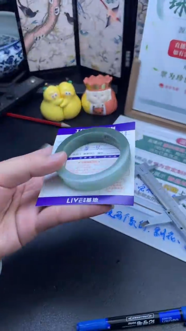 定制翡翠手镯未镶嵌手镯定制一件