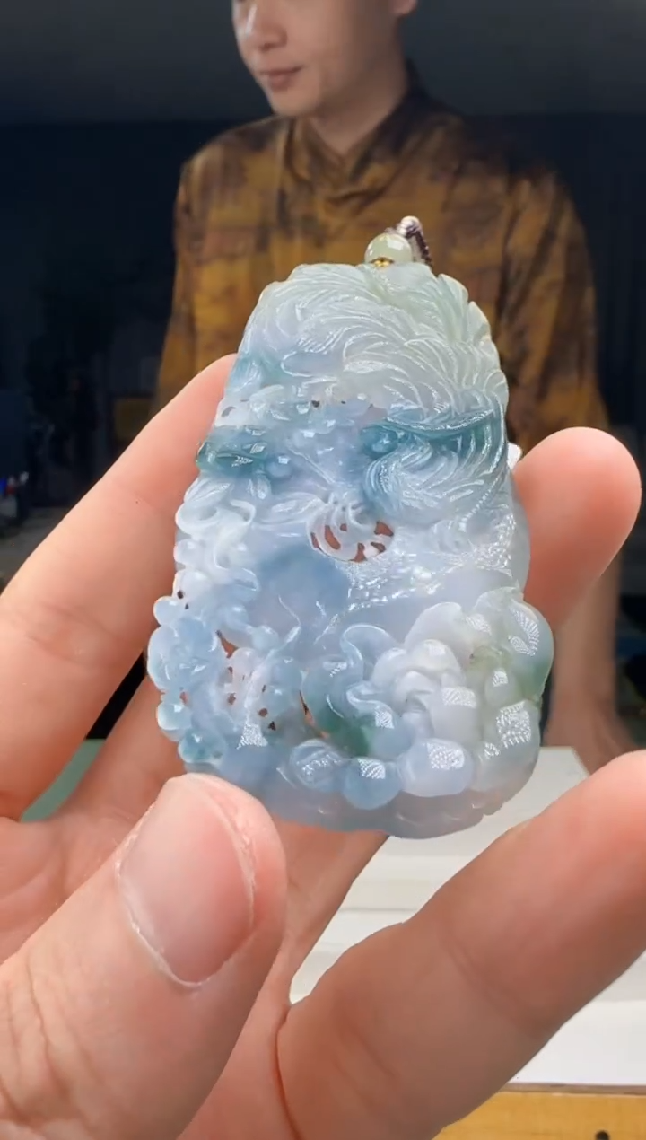 【闪购商品】翡翠吊坠(不含链)未镶嵌DY@@960Q3J15337