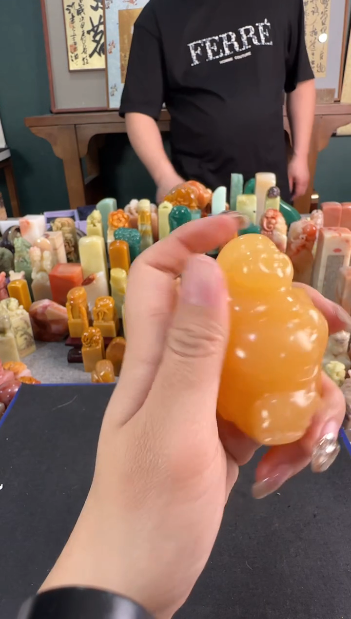 青田石印石8407编号编号