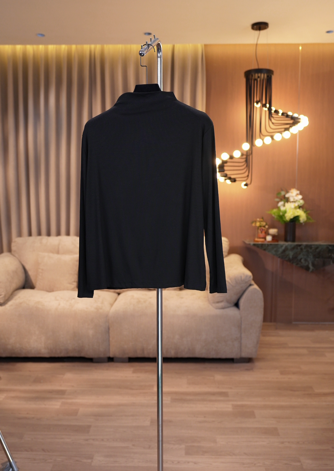 时尚小香风无袖烫钻连衣裙百搭款女装07