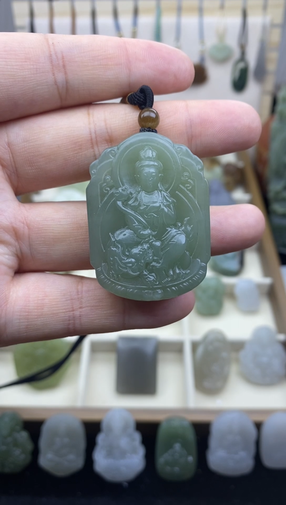 颈饰未镶嵌和田玉天然和田玉吊坠