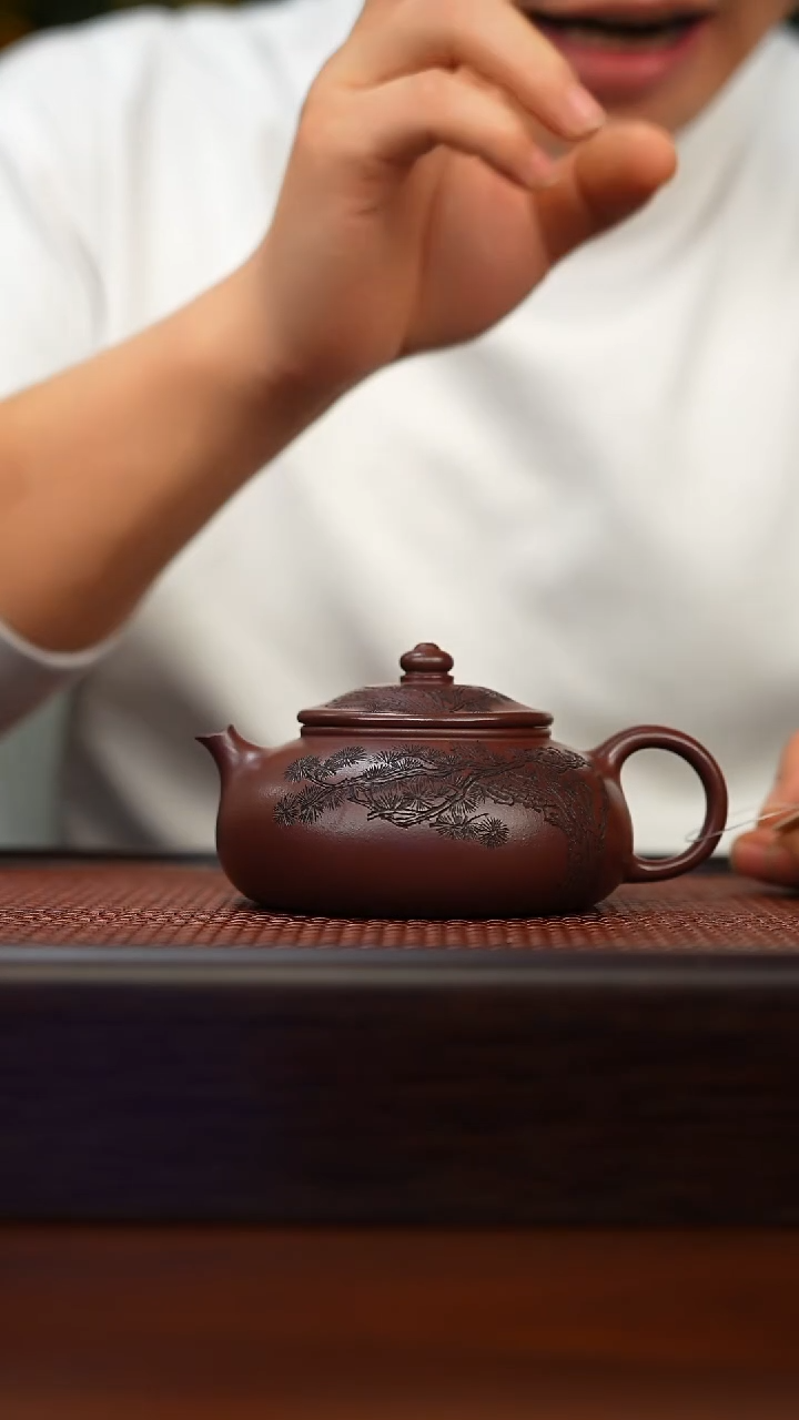 茶壶紫砂原矿紫砂手工茶壶