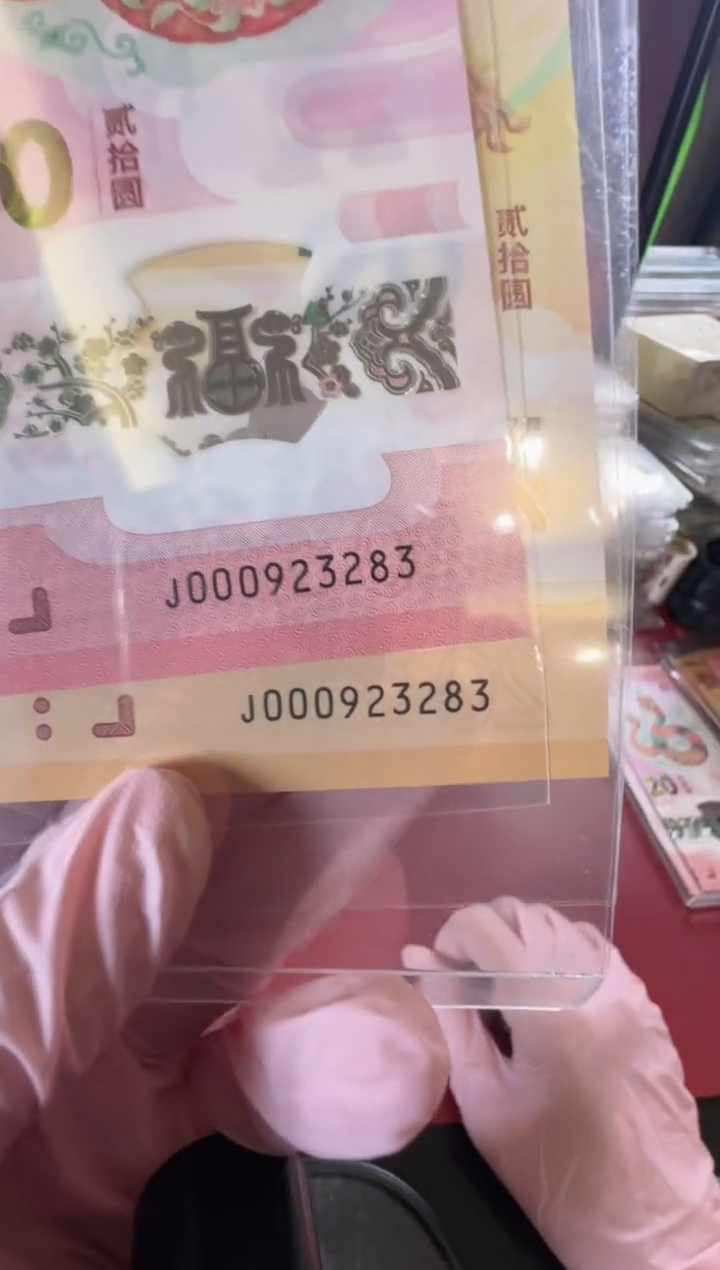 【闪购商品】塑料2025蛇钞全同号裸啊啊啊啊啊