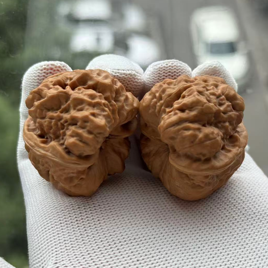 文玩核桃手把件蛤蟆头40尺寸