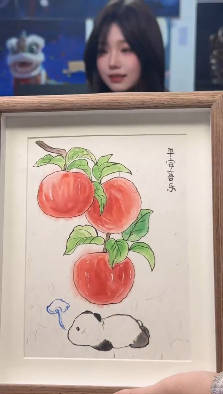 丙烯画酷*柿柿如意丙烯画x