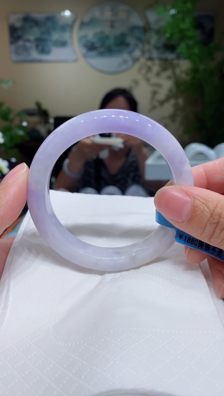 未镶嵌手镯翡翠圈口56.5