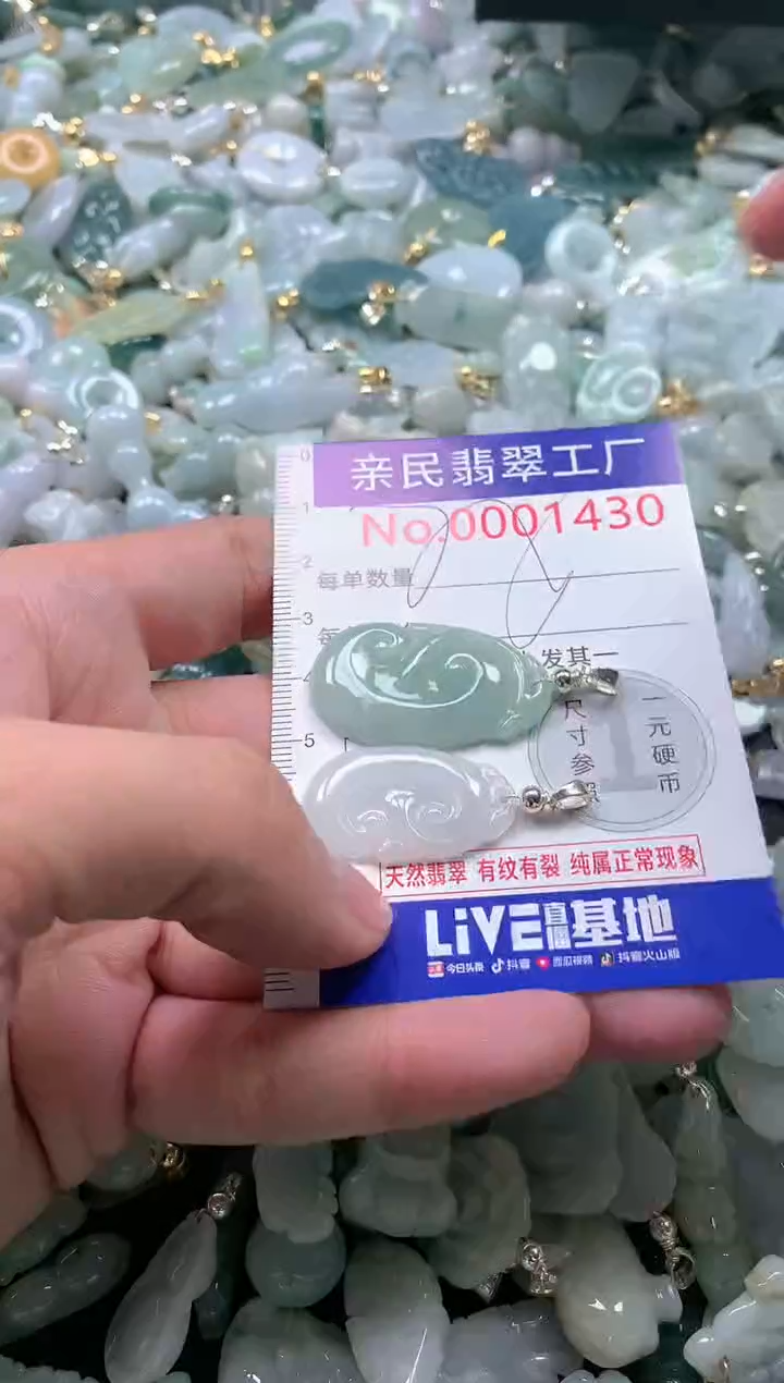 【闪购商品】翡翠吊坠(不含链)未镶嵌1430