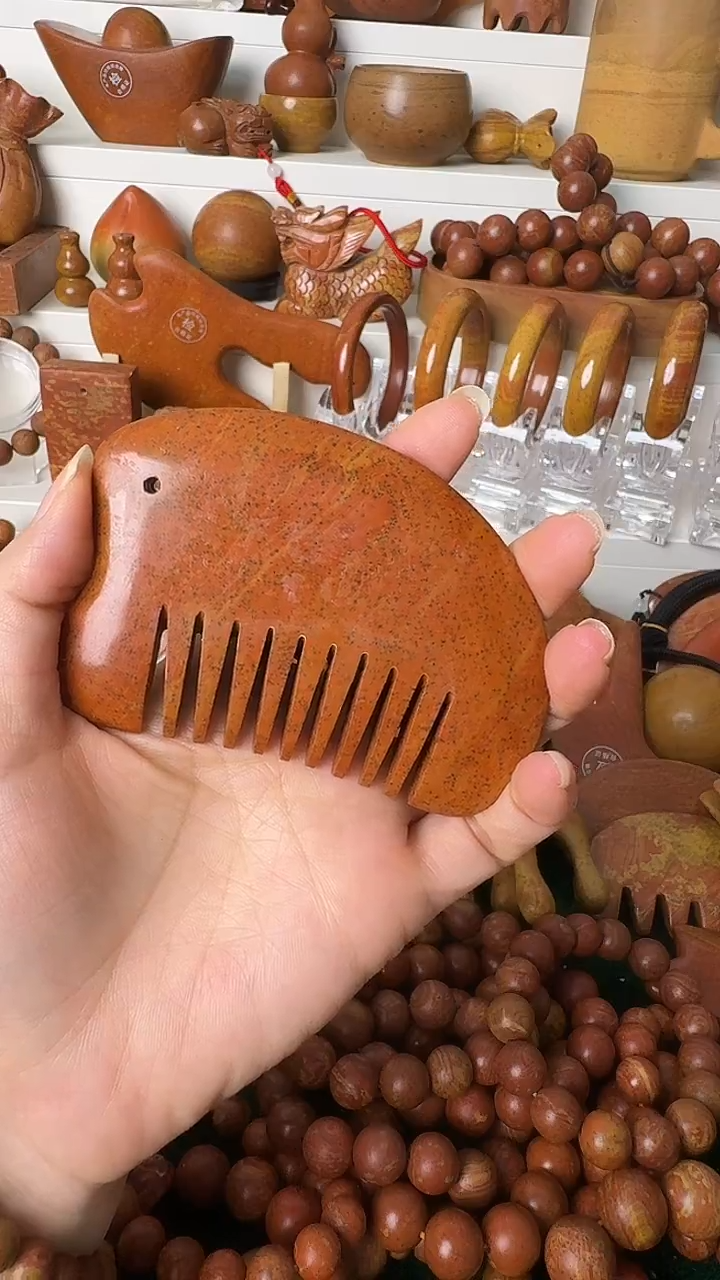 泗水砭石坊双12宠粉/砭石梳子