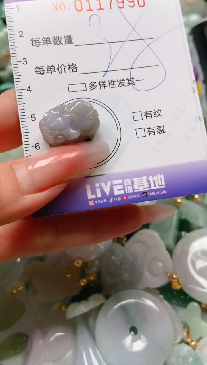 【闪购商品】翡翠颈饰未镶嵌闪购0117990