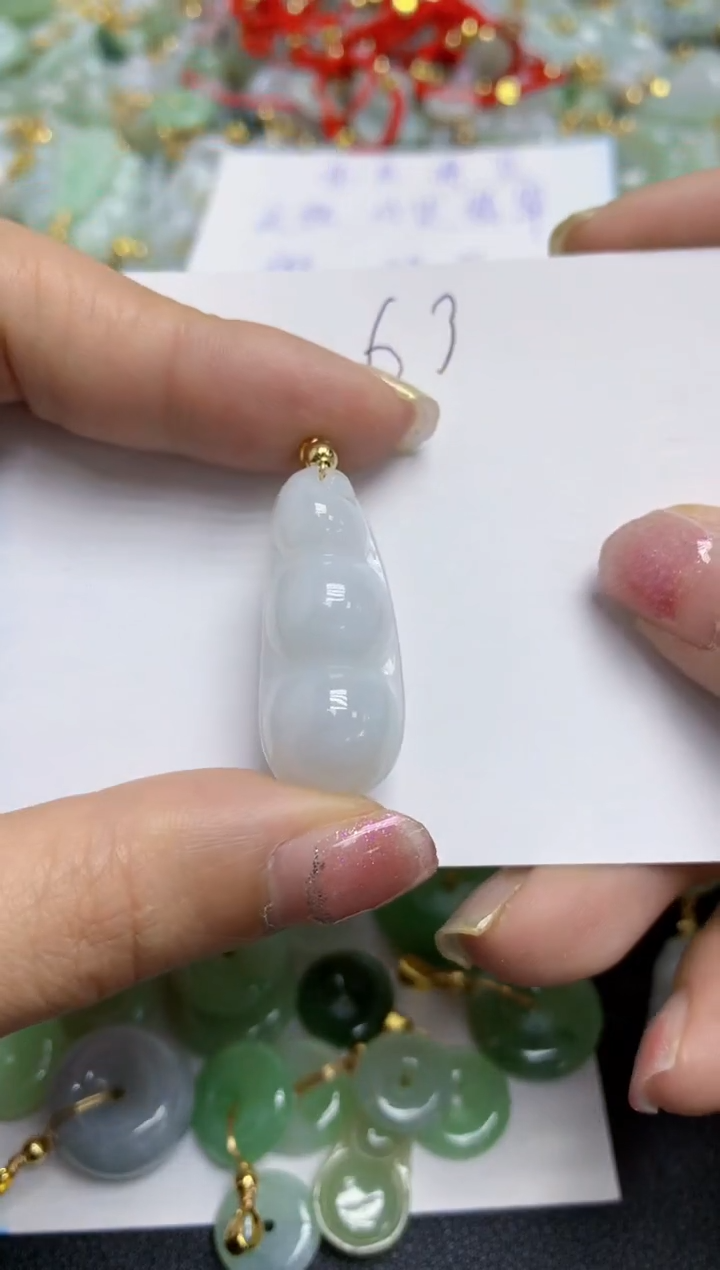 【闪购商品】翡翠颈饰合金天然翡翠A货