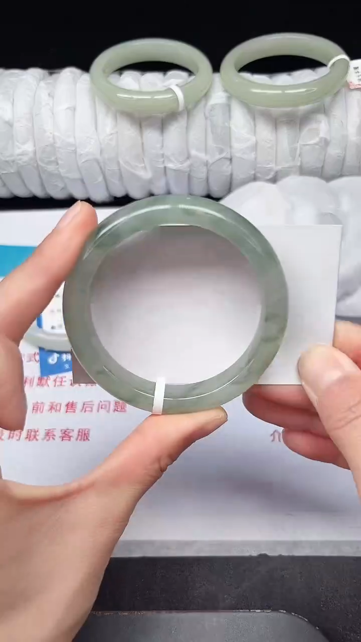 未镶嵌手镯石英质玉123-54/55