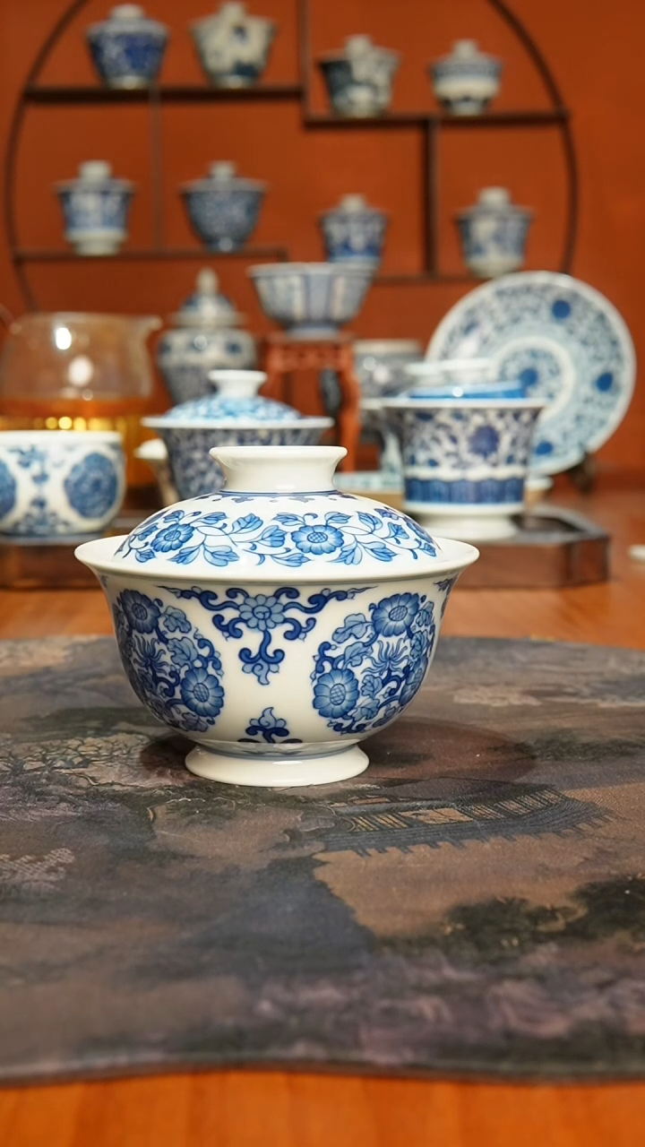 【闪购商品】景德镇镹曰陶柴窑手工手绘