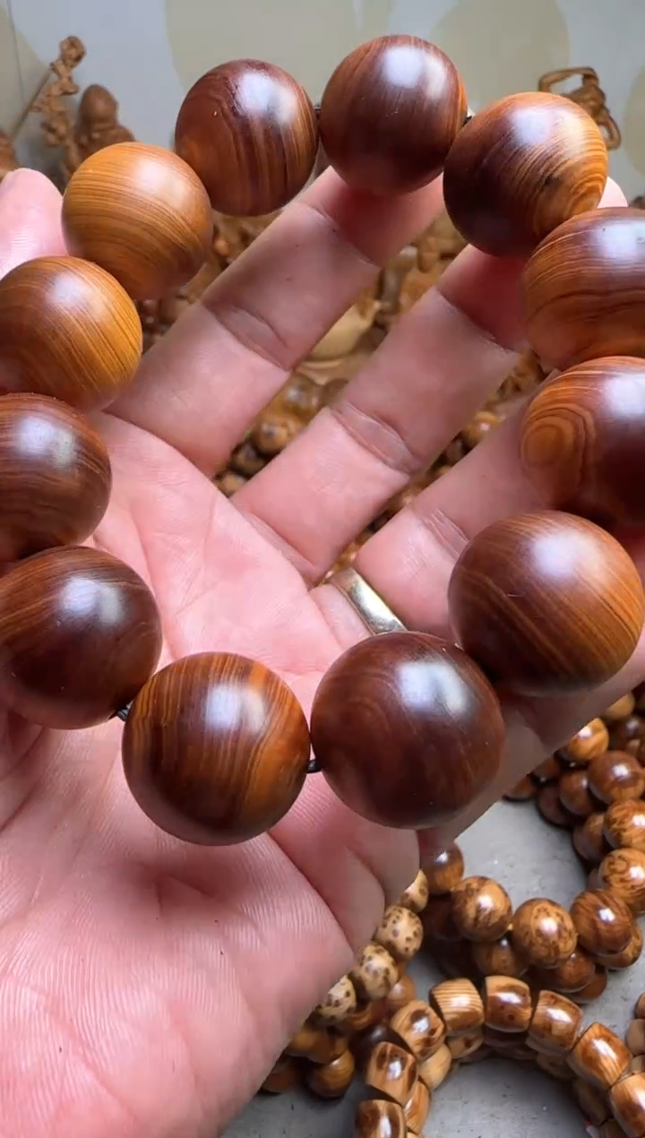 【闪购商品】柏木手串/手链太行崖柏黑骨料2.0