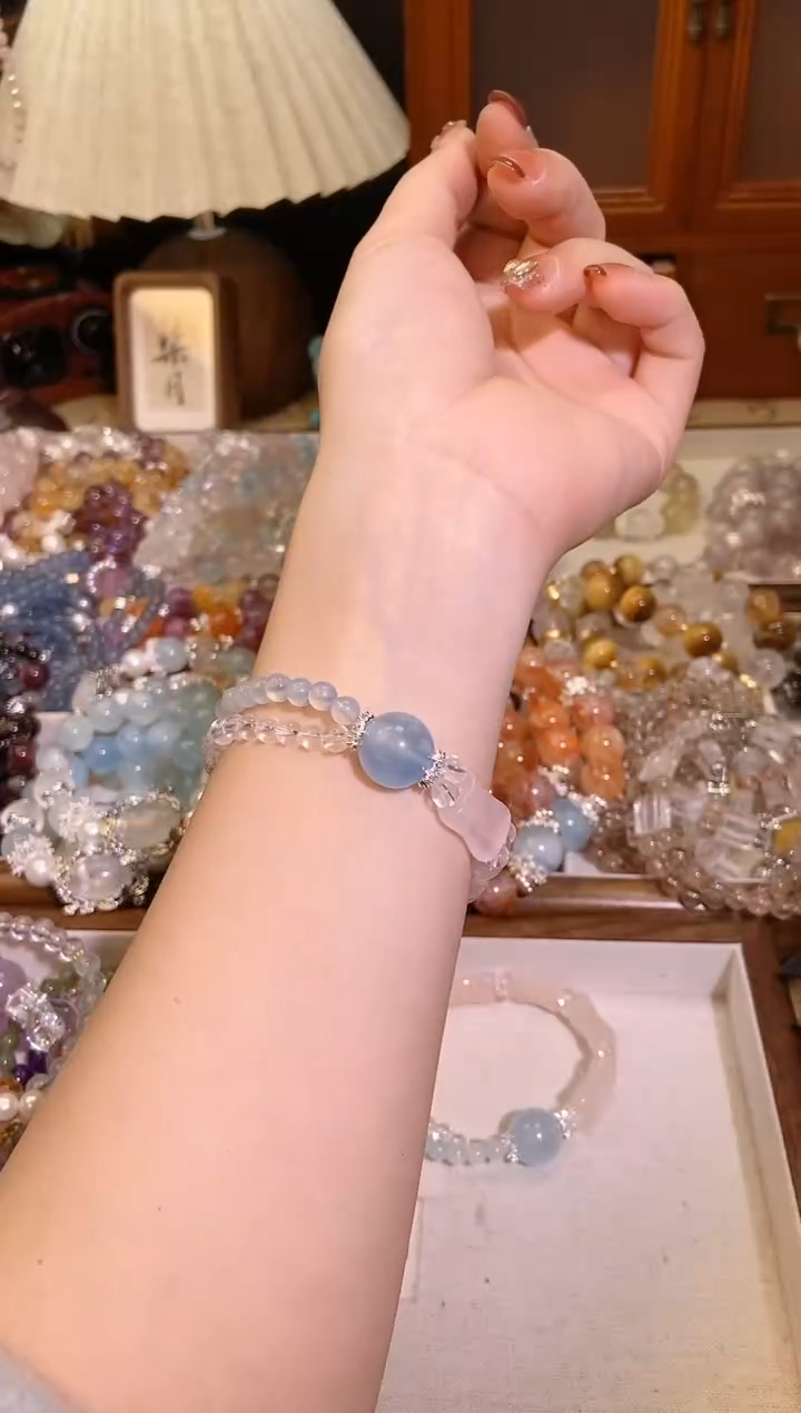 【闪购商品】水晶手链未镶嵌500手串