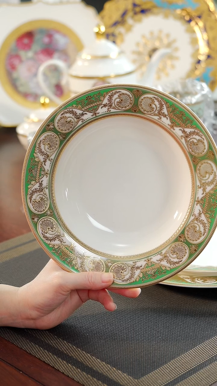 【闪购商品】瓷片8.5英寸草帽盘 福利价