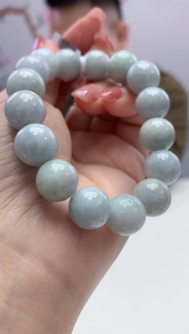 【闪购商品】定制翡翠未镶嵌005xm-毛货手链86