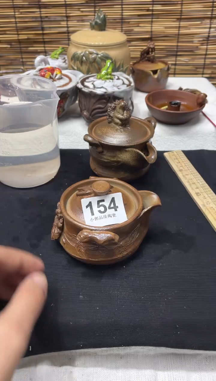 【闪购商品】杯154精美粗陶手工柴烧