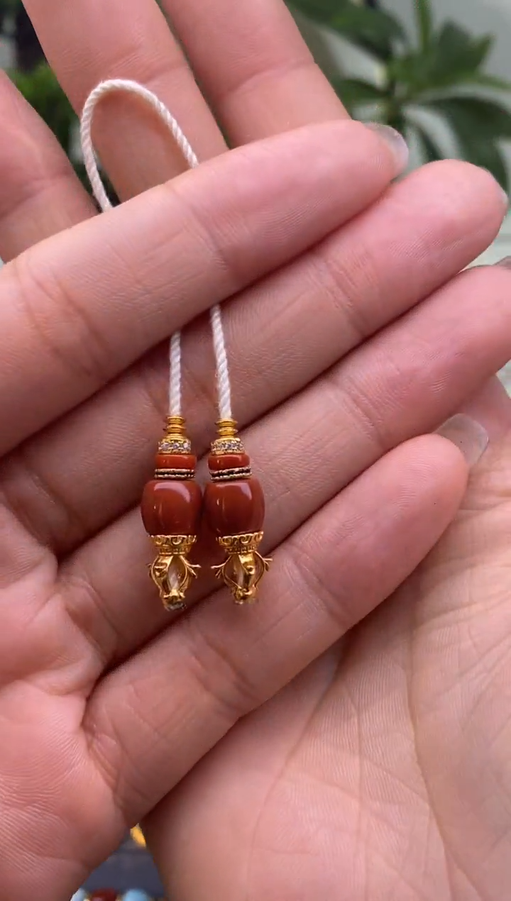 【闪购商品】南红玛瑙文玩配饰未镶嵌文玩配饰