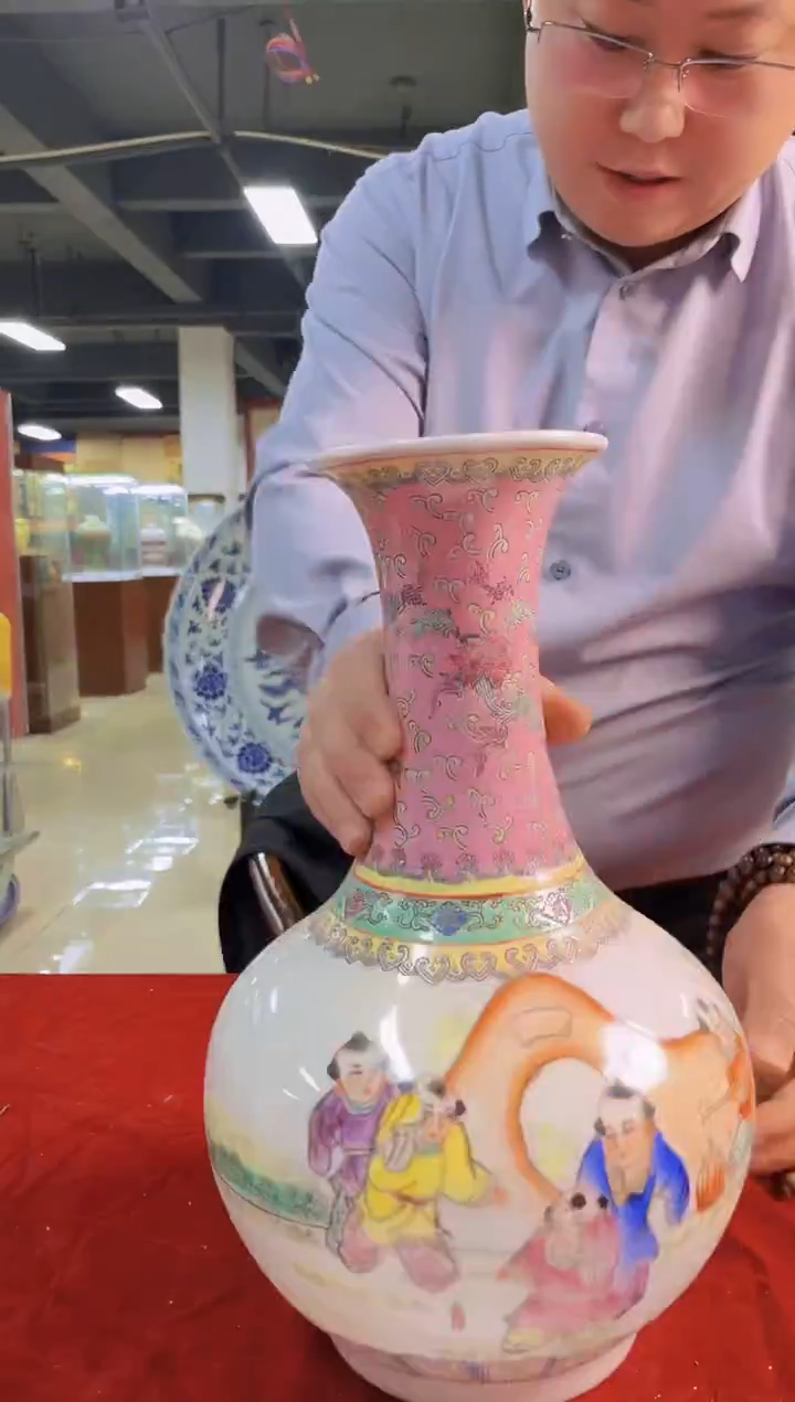 摆件陶瓷景德镇陶瓷流水83