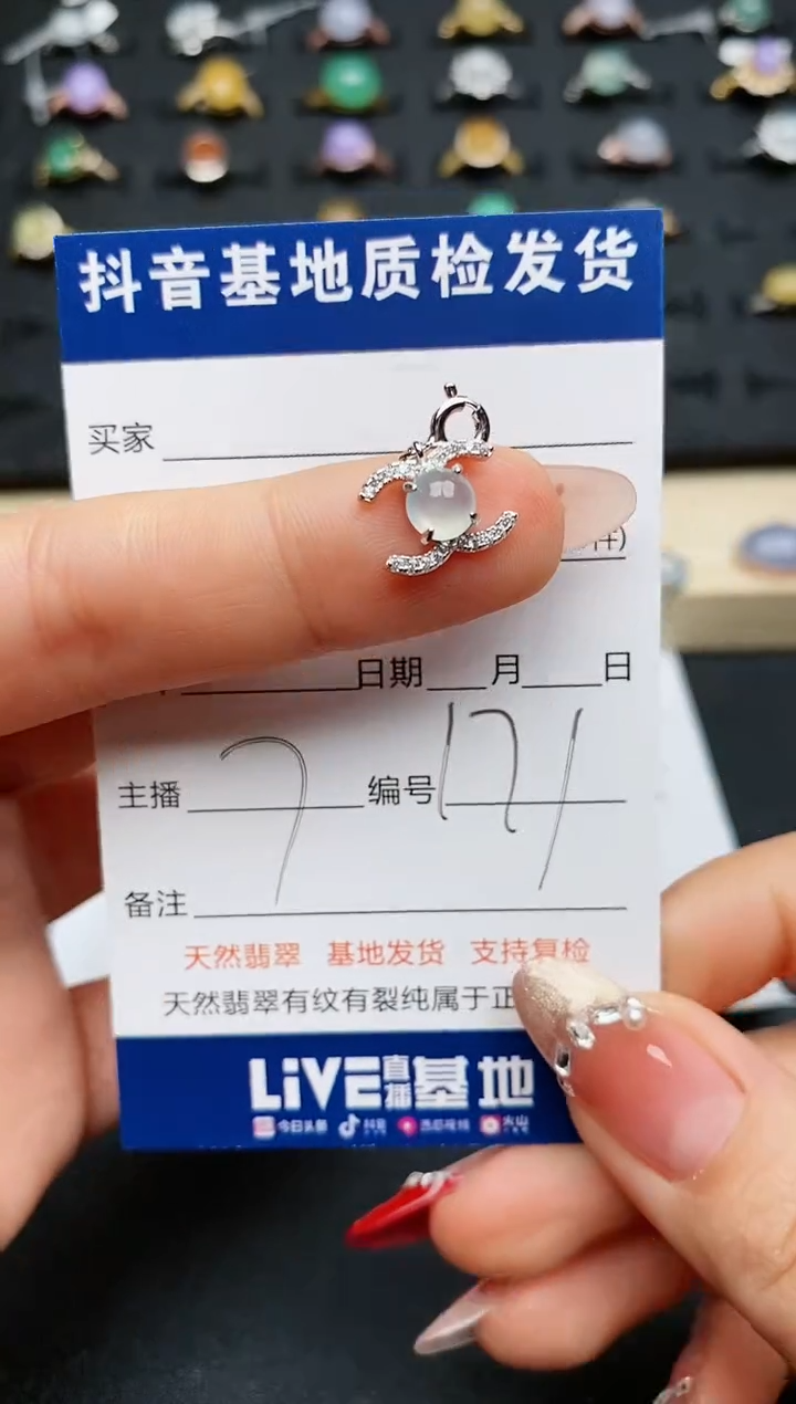 【闪购商品】翡翠颈饰银S925镶嵌.........