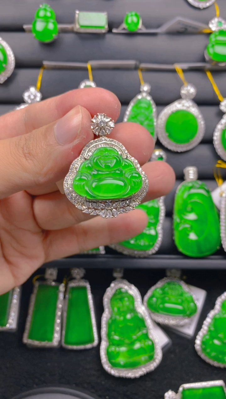 【闪购商品】翡翠颈饰银S925镶嵌11111111