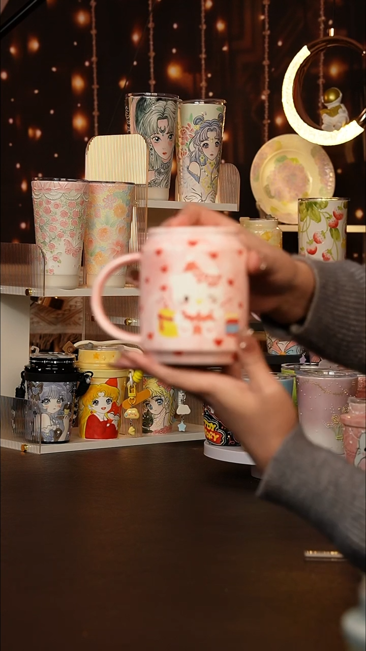 (玉泥）景德镇手工手绘文创陶瓷杯