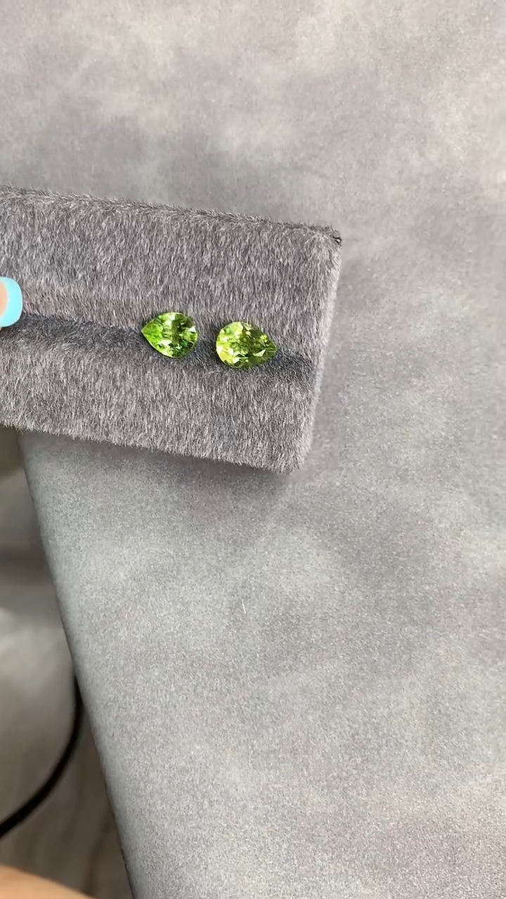 未镶嵌橄榄石笔搁3裸石多样性发一颗