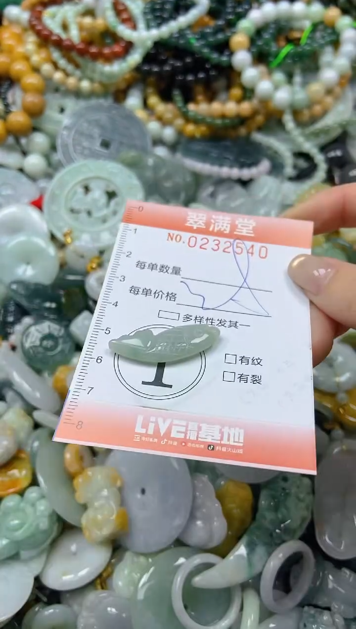 未镶嵌挂件翡翠闪购0232540