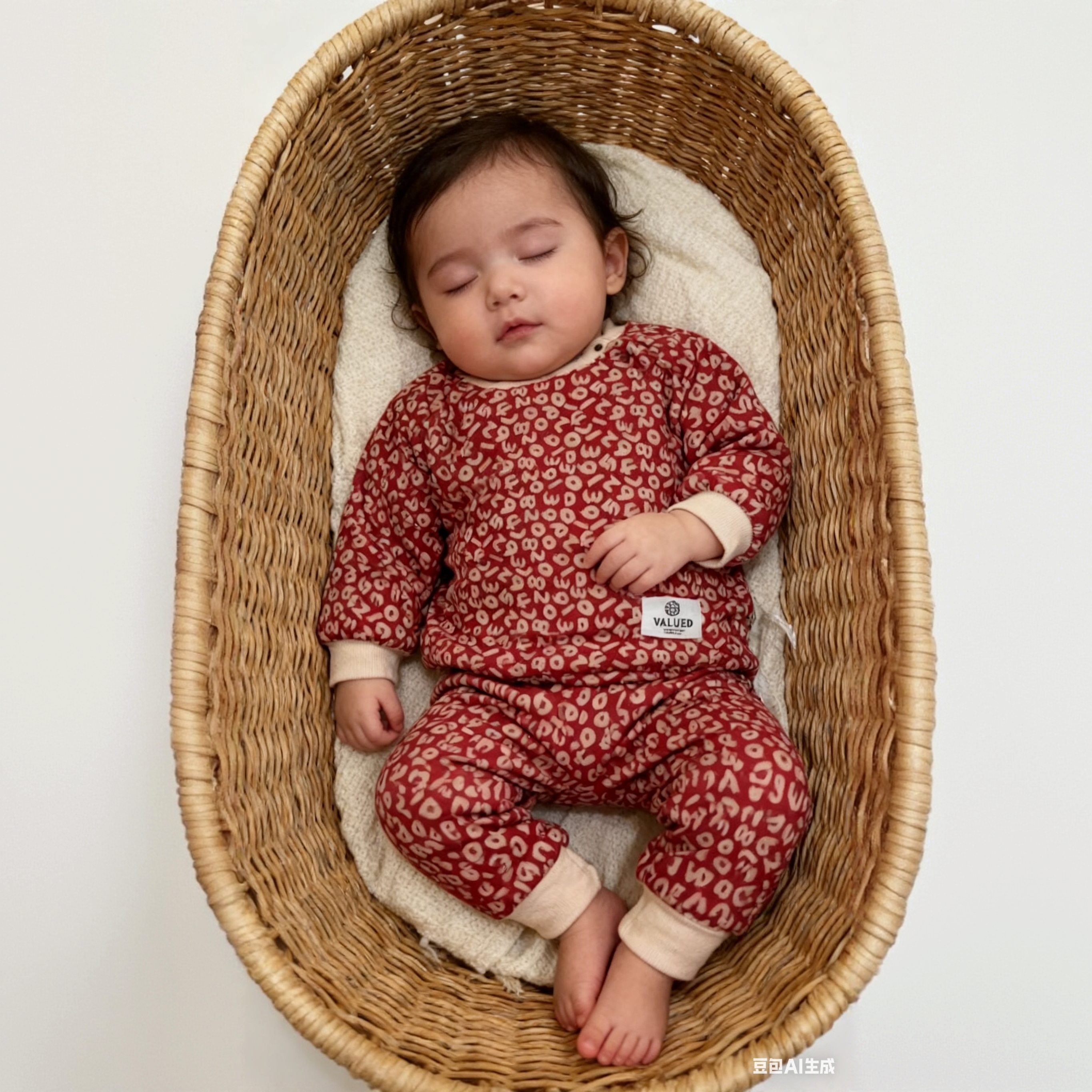 048欣星雪春秋婴童棉服200克套装休闲数字衣服纯棉秋冬宝宝棉服