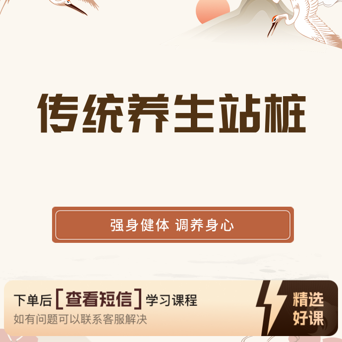 传统养生-站桩课（留意短信解锁课程）