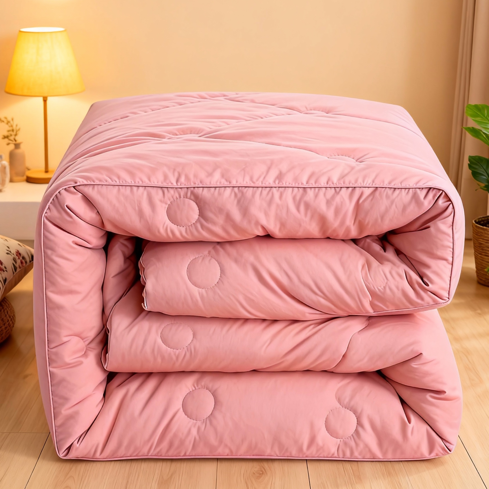 亲肤柔软蚕丝棉被加厚保暖冬被家用双人被