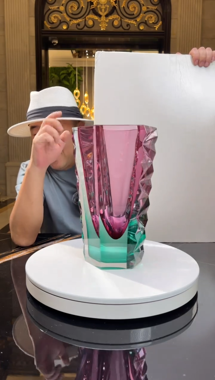 【闪购商品】茶宠AJ031501金红冰岛火山花器