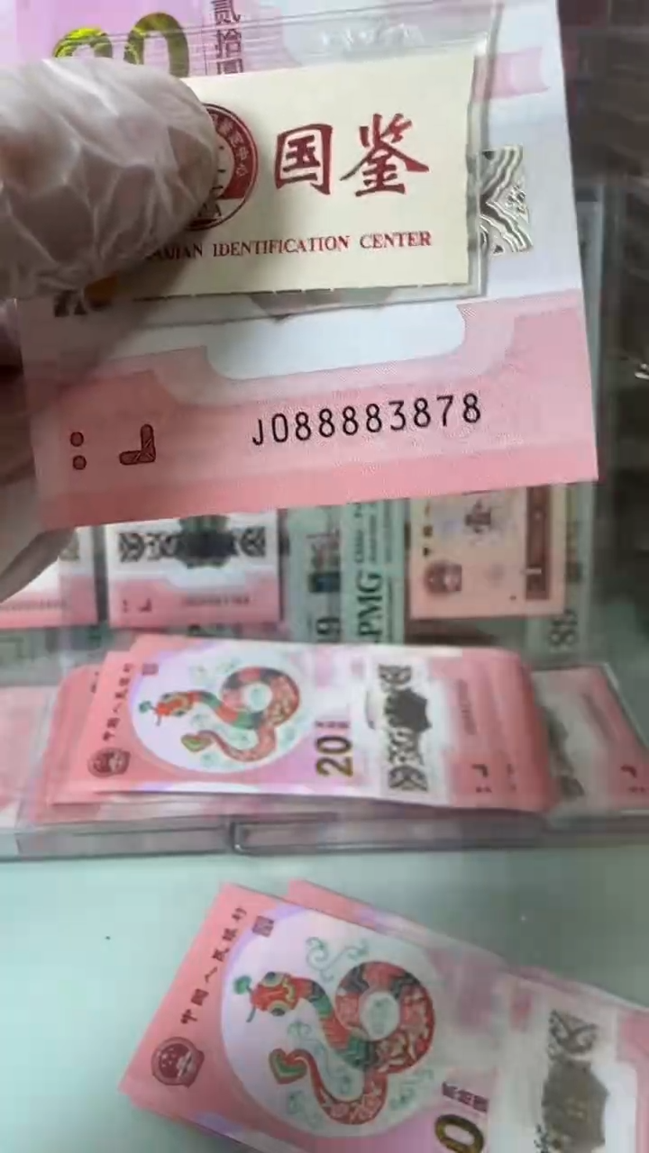 【闪购商品】塑料088883878-蛇钞单张！