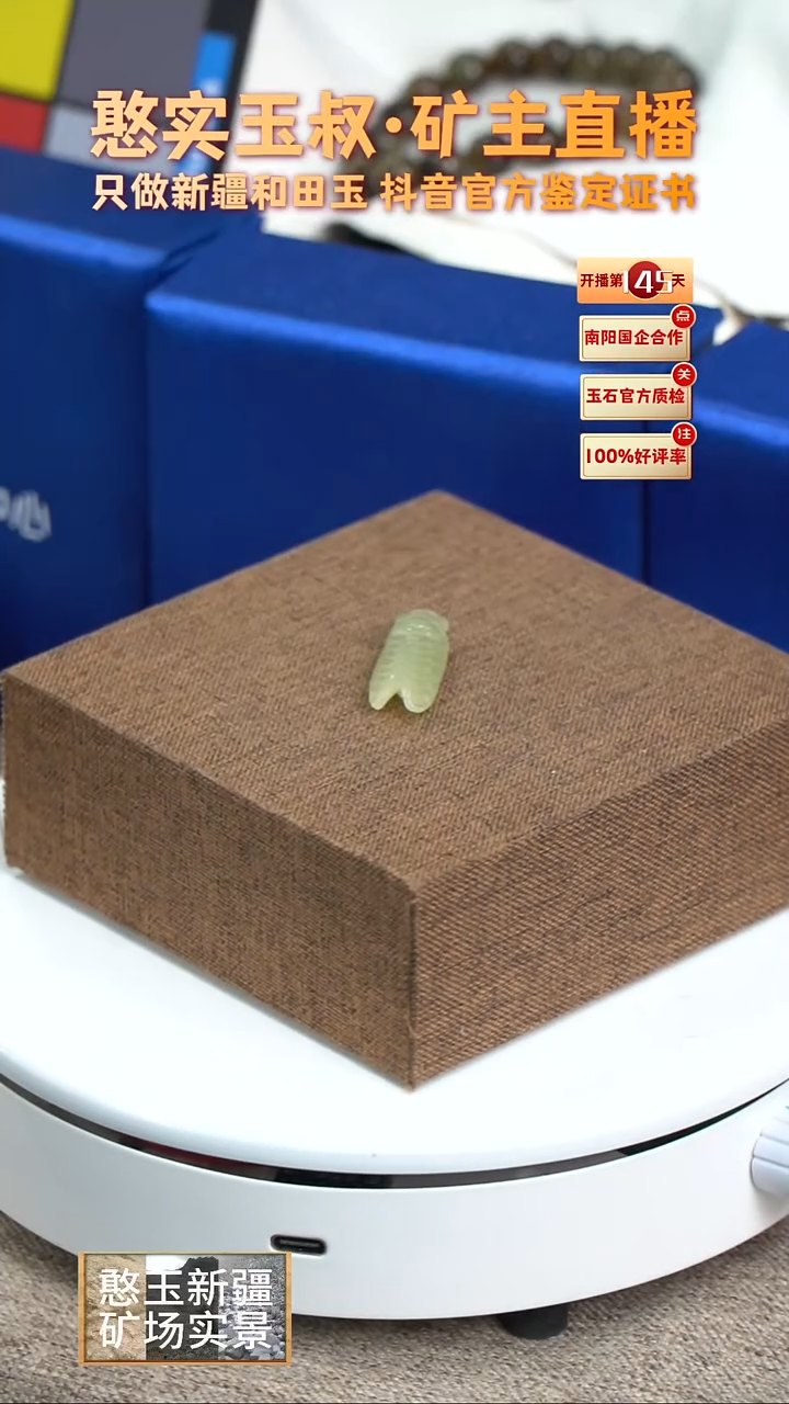 【闪购商品】和田玉未镶嵌颈饰30.7高11.2宽7.7厚4.1重