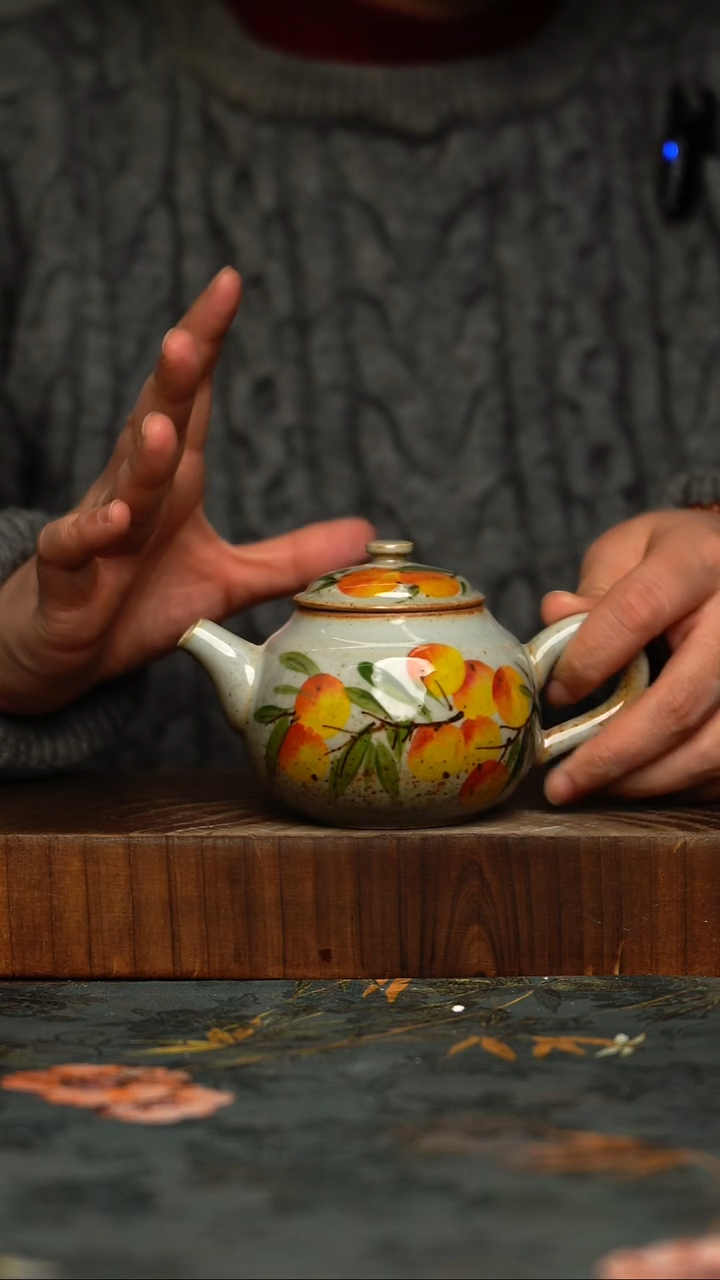 瓷片景德镇手工绘画同款