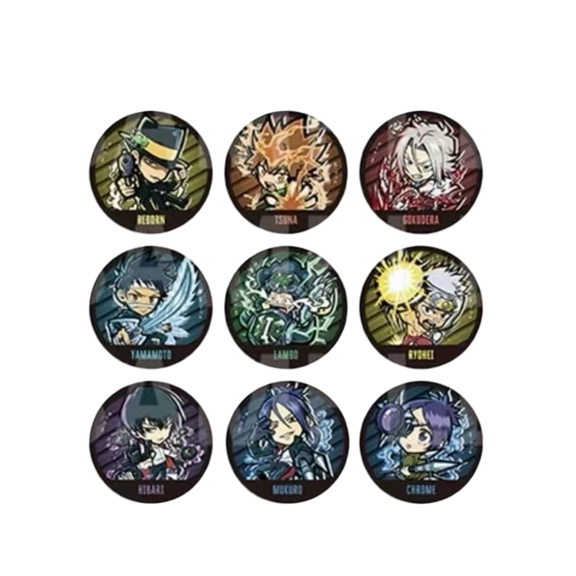 【车车】日谷家庭教师 JF2026像素格斗吧唧盲盒（默认代拆）