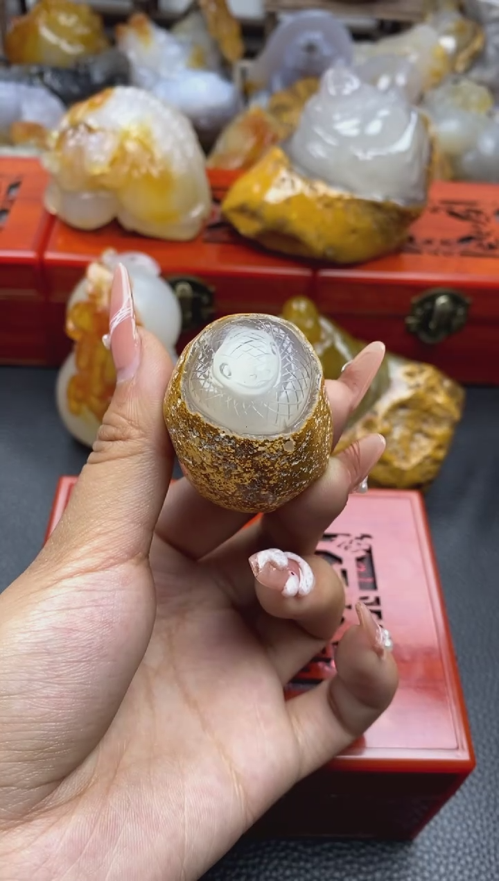 【闪购商品】玛瑙/玉髓手把未镶嵌00