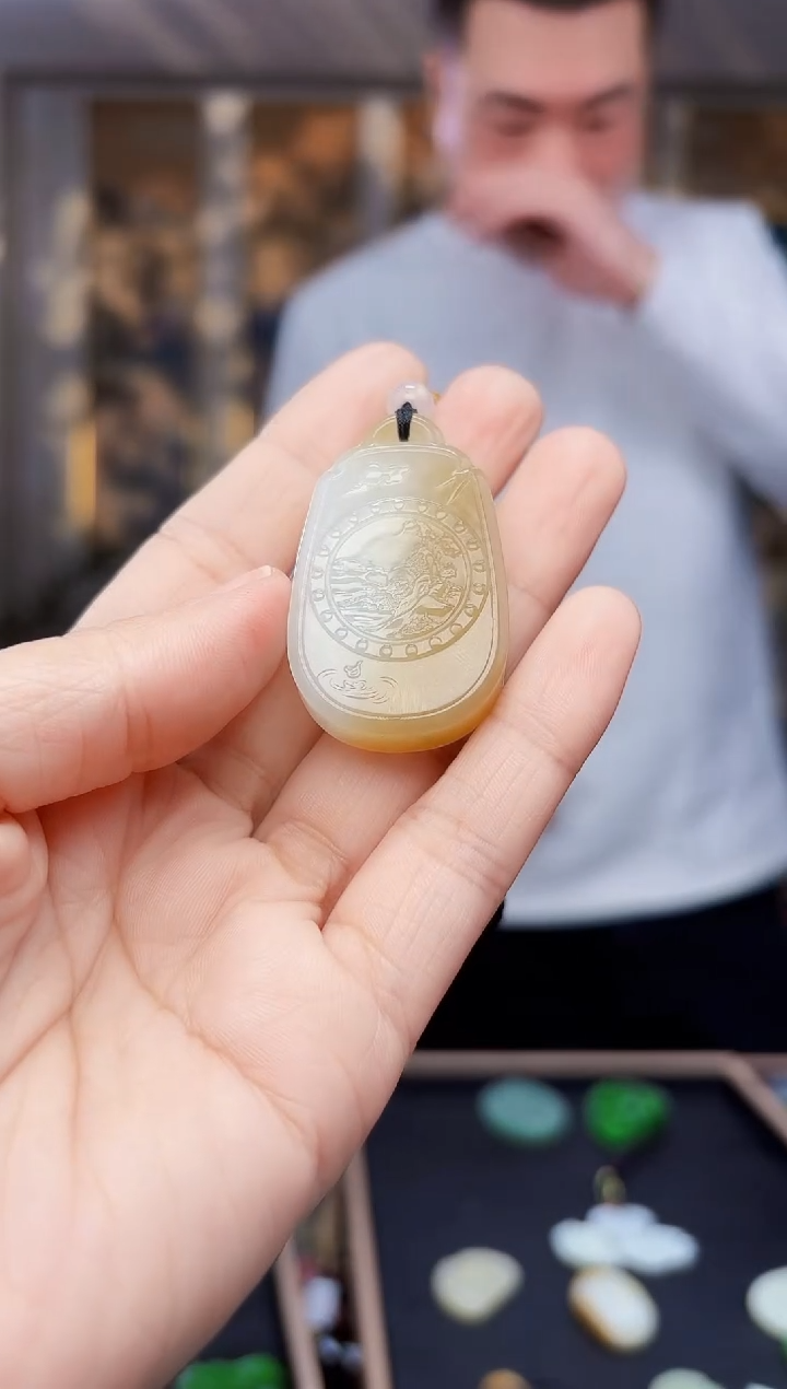 【闪购商品】和田玉挂件未镶嵌拍一发一