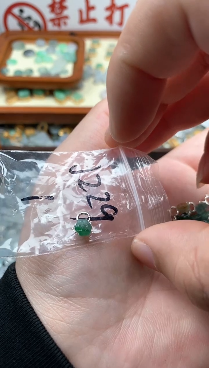 【闪购商品】翡翠颈饰未镶嵌哥哥