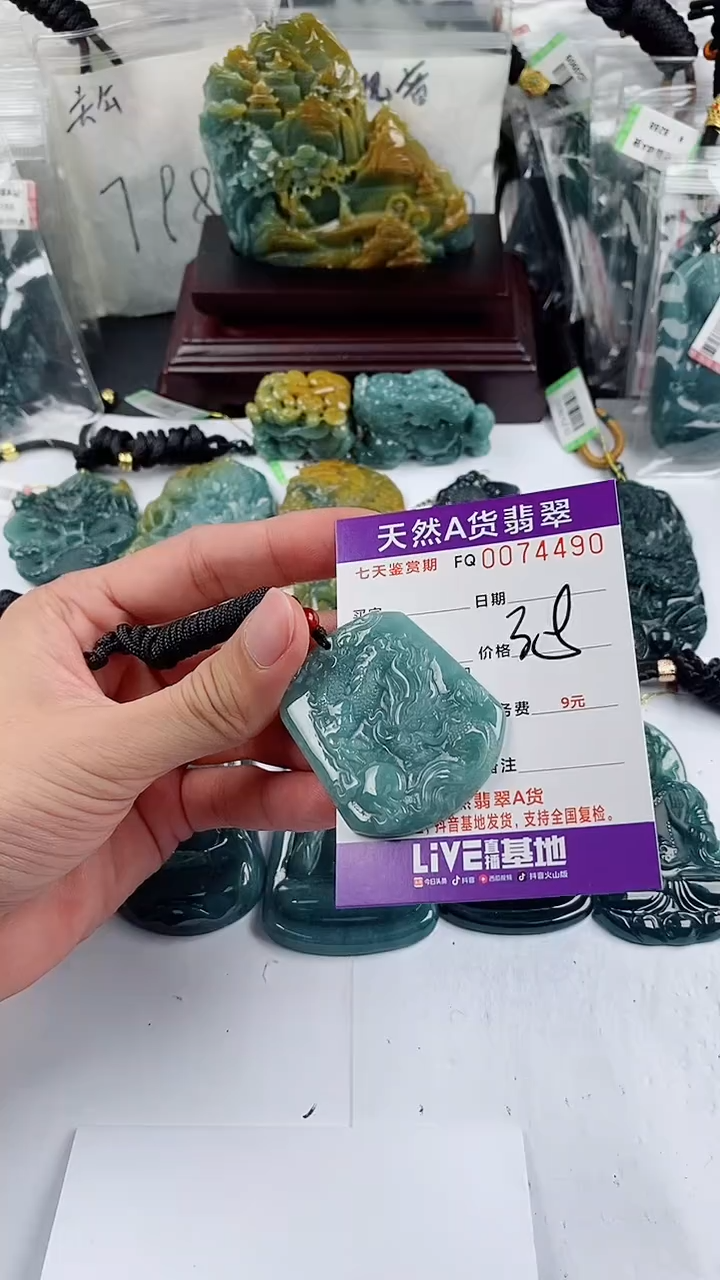 【闪购商品】翡翠颈饰未镶嵌             