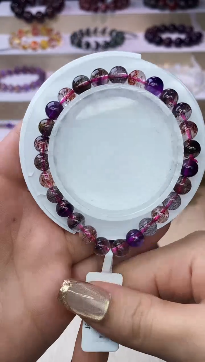 【闪购商品】水晶手链未镶嵌黑加仑 超七7m+