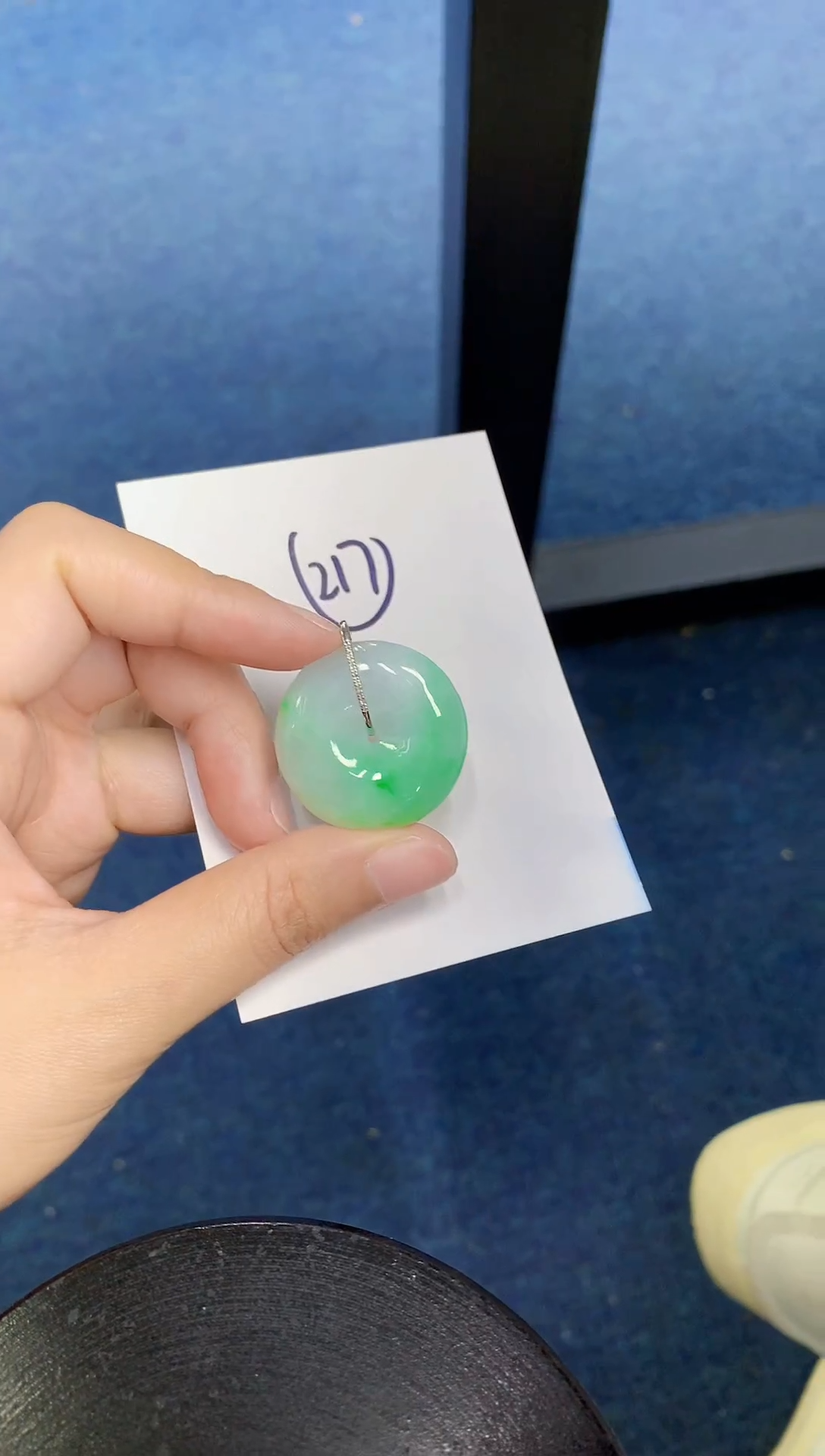 【闪购商品】翡翠颈饰18K金镶嵌000000000