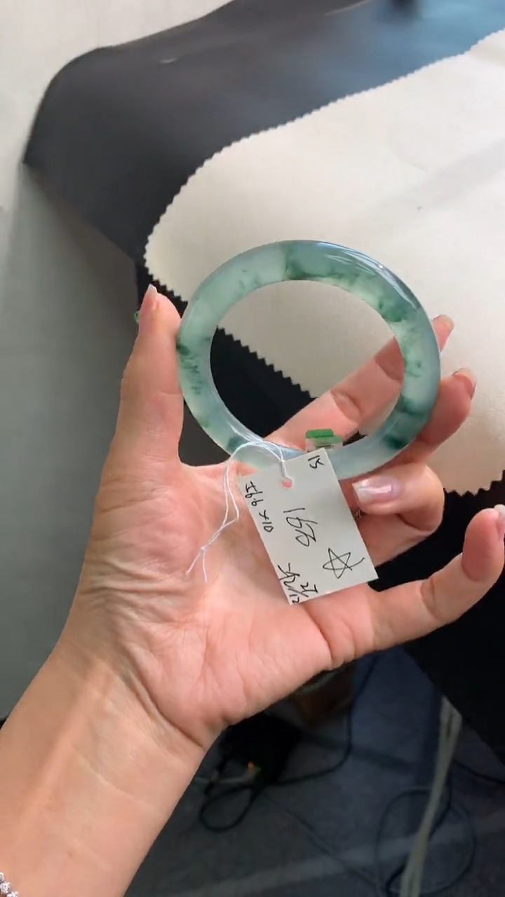 未镶嵌手镯翡翠翡翠手镯 下单联系小耳机#15 圈口56